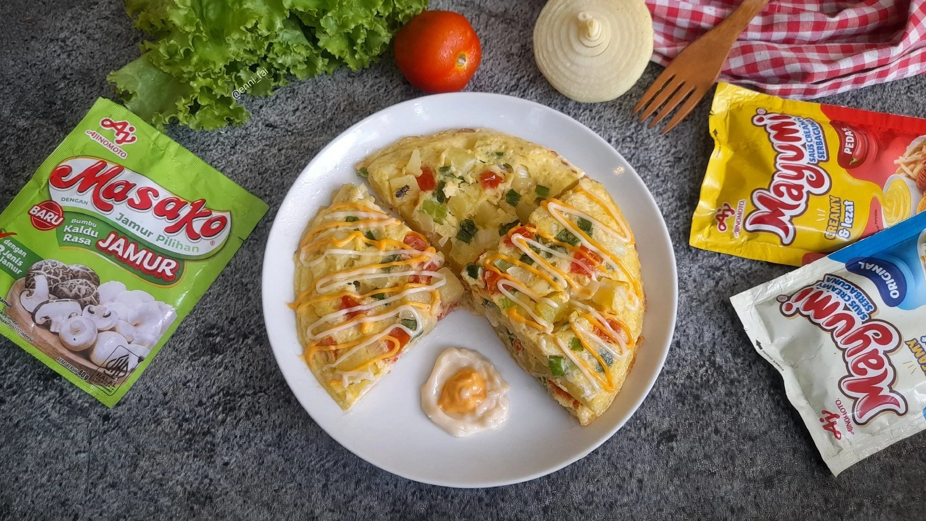 Omelet Kentang #KentangJadiBintang