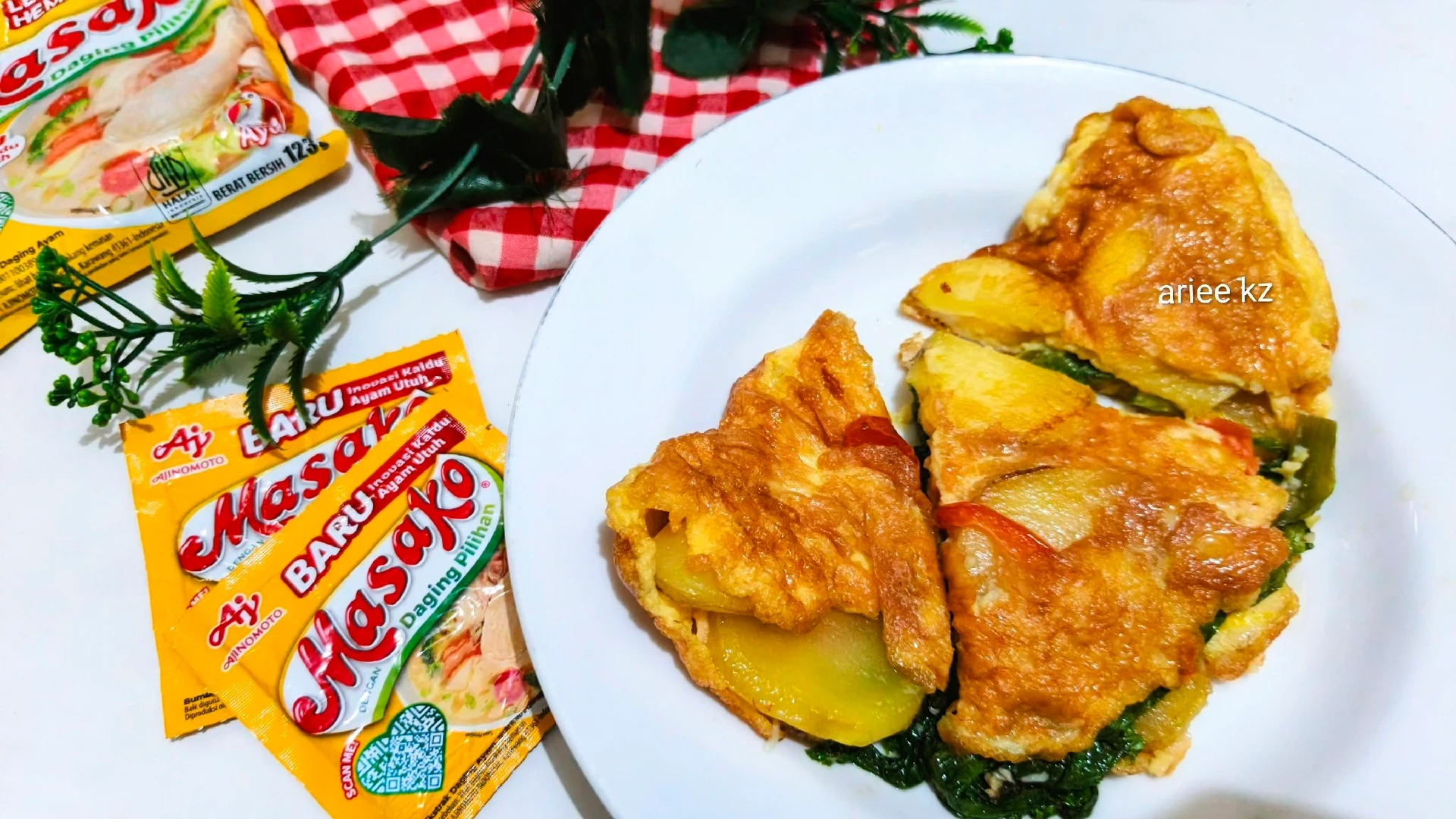 Omelet Kentang Keju #Kentangjadibintang