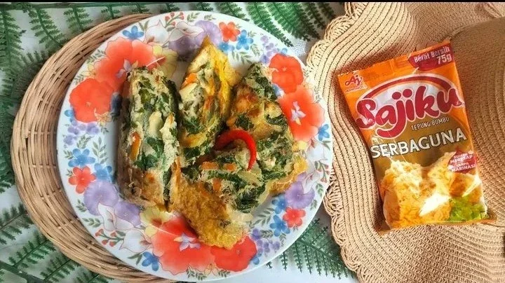 OMLET KENTANG BAYAM ala SAJIKU®