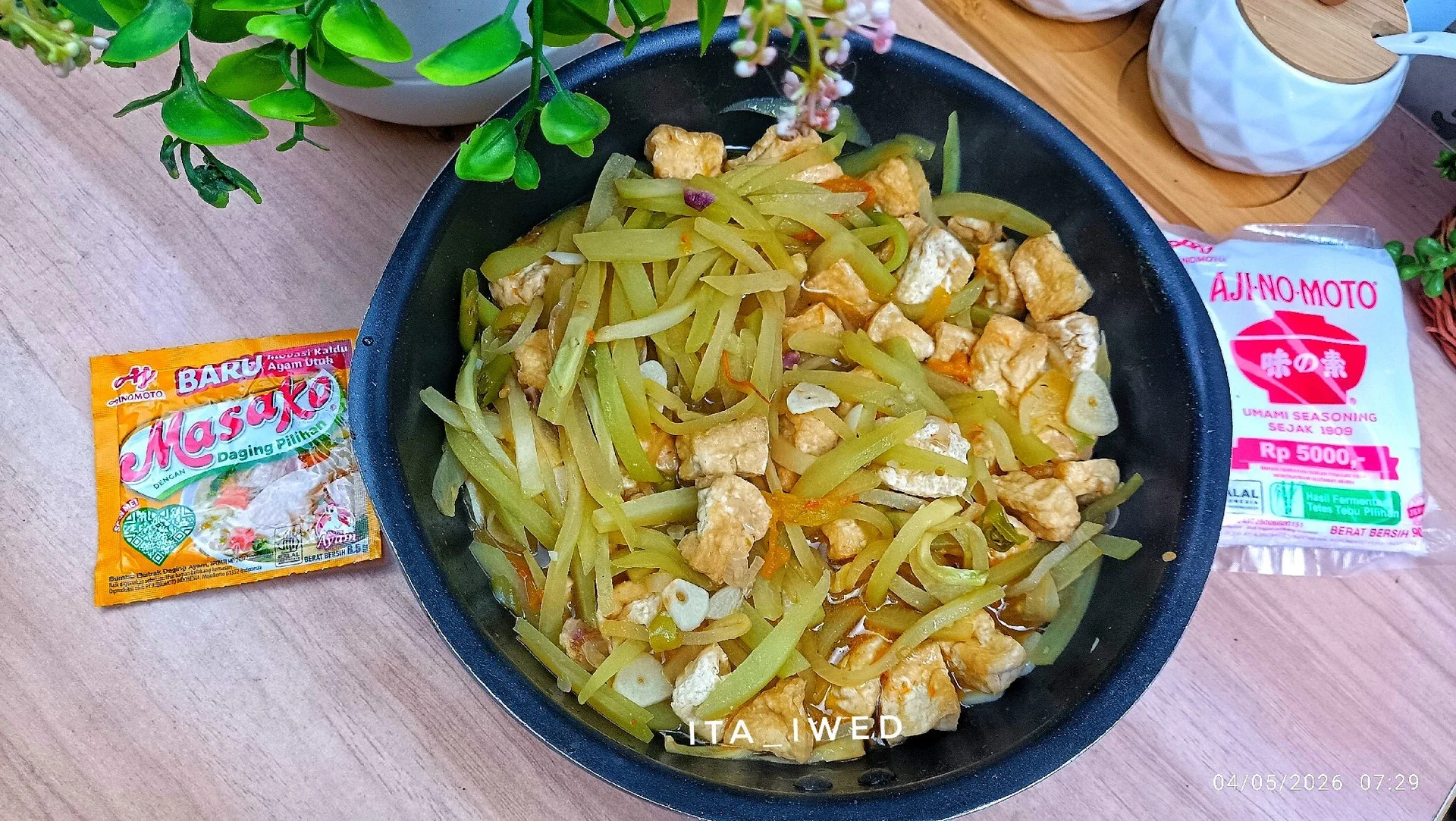 Ongseng Tahu Labu Siam