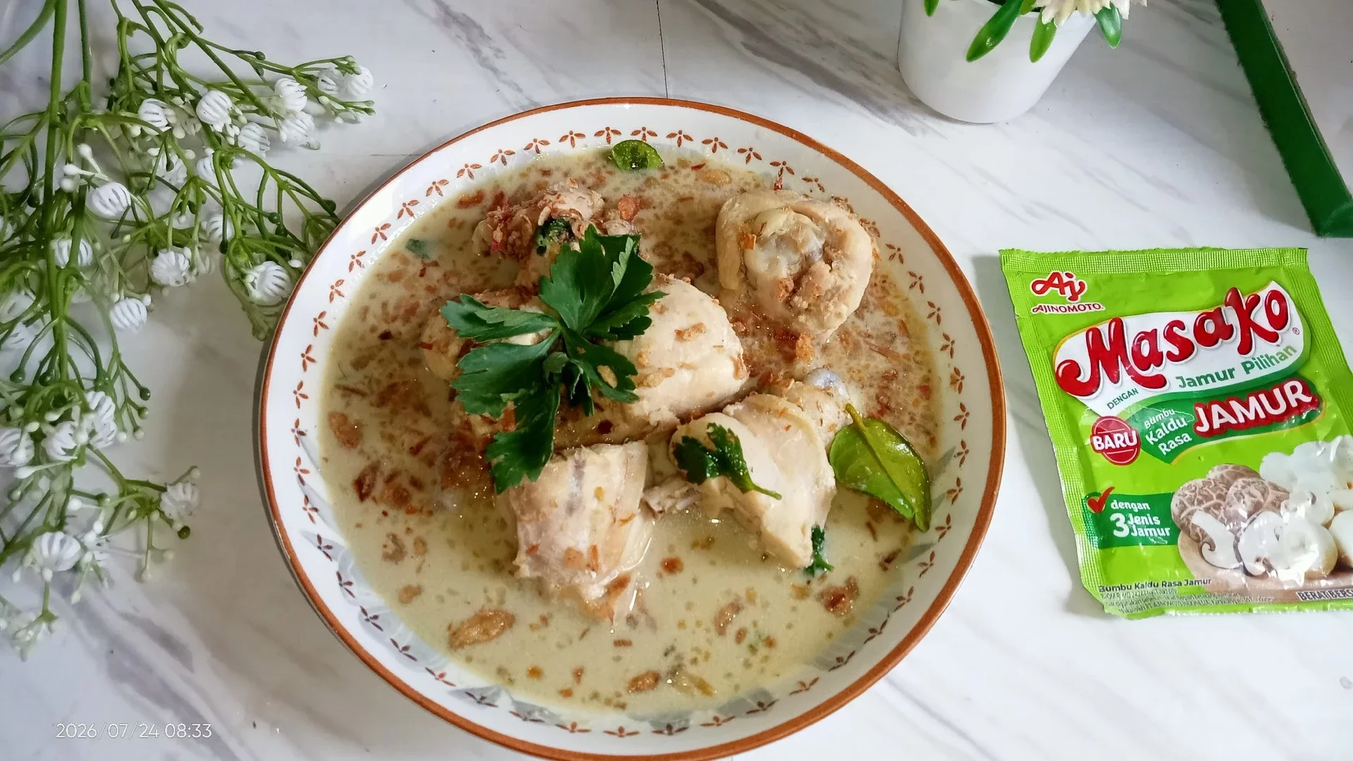 Opor Ayam Kuah Gurih 