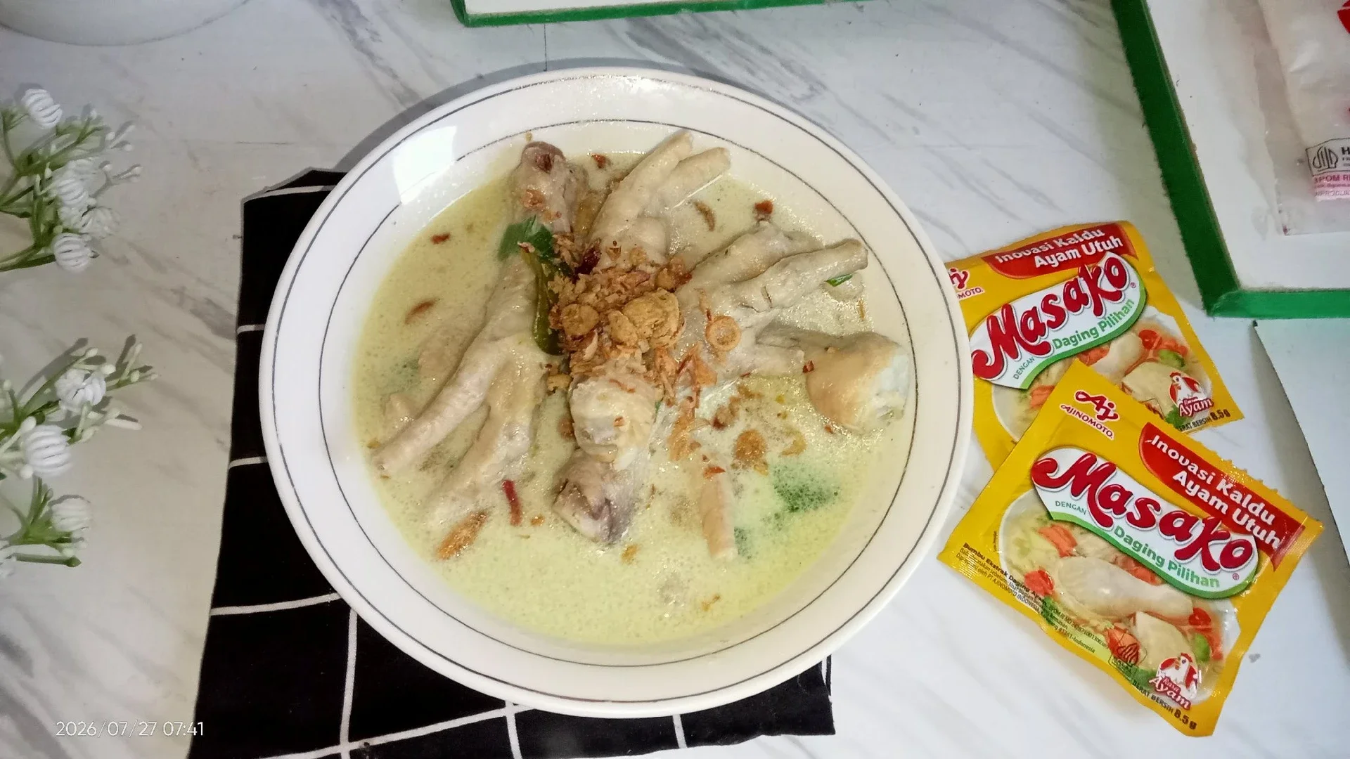 opor ceker simple