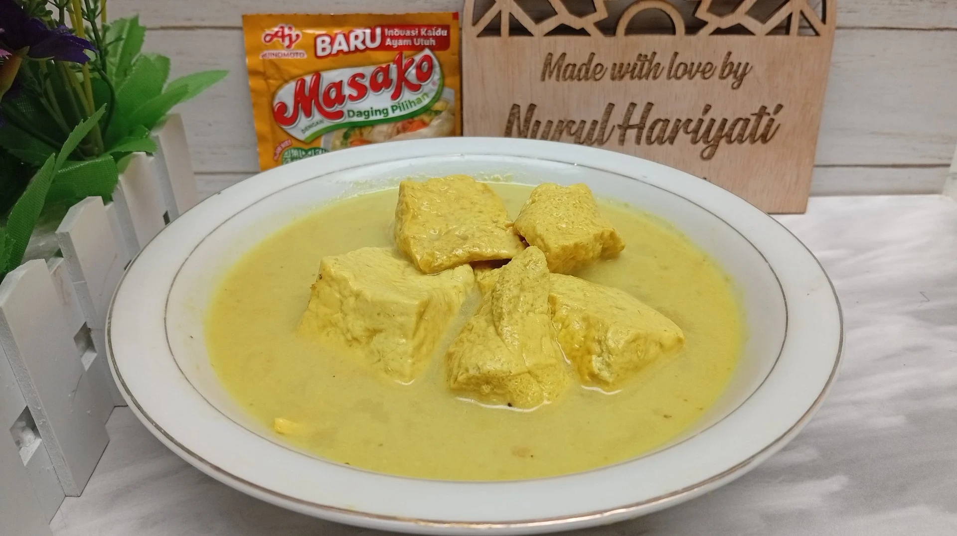 Opor Tahu ala Masako