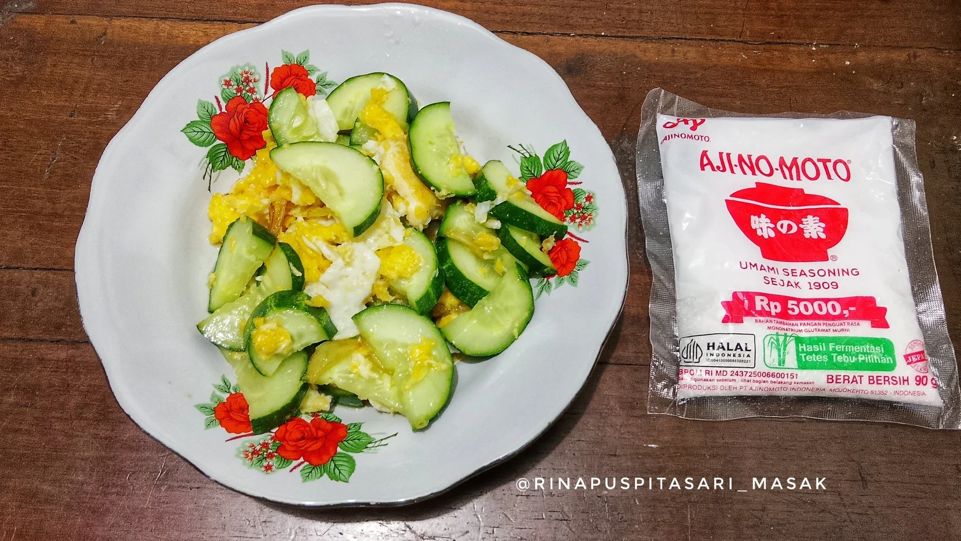 Orak Arik Timun Telur ala AJI-NO-MOTO®