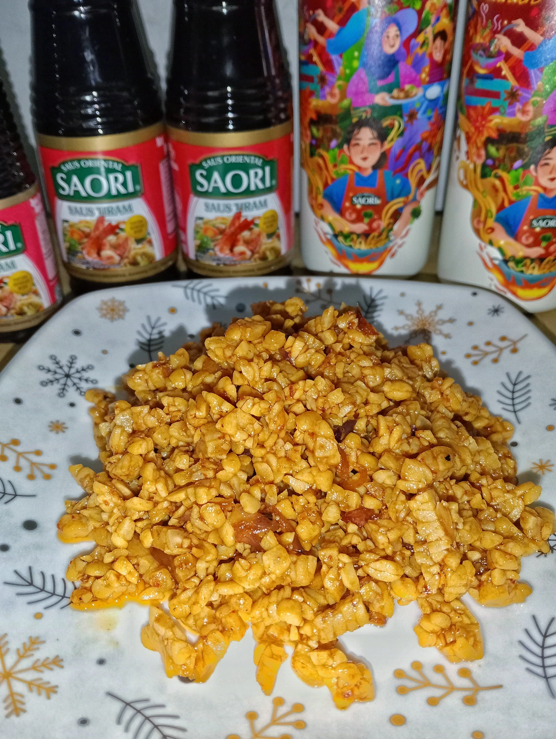 Orek Kering Caramel ala Saori
