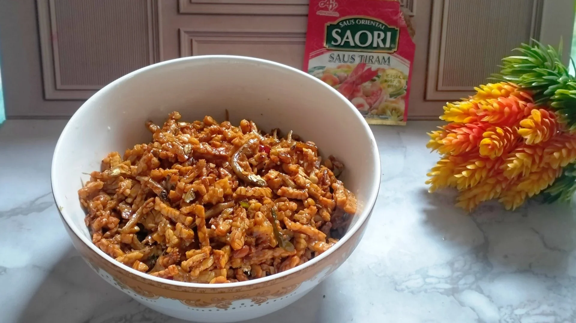 Orek Tempe Saus Tiram 