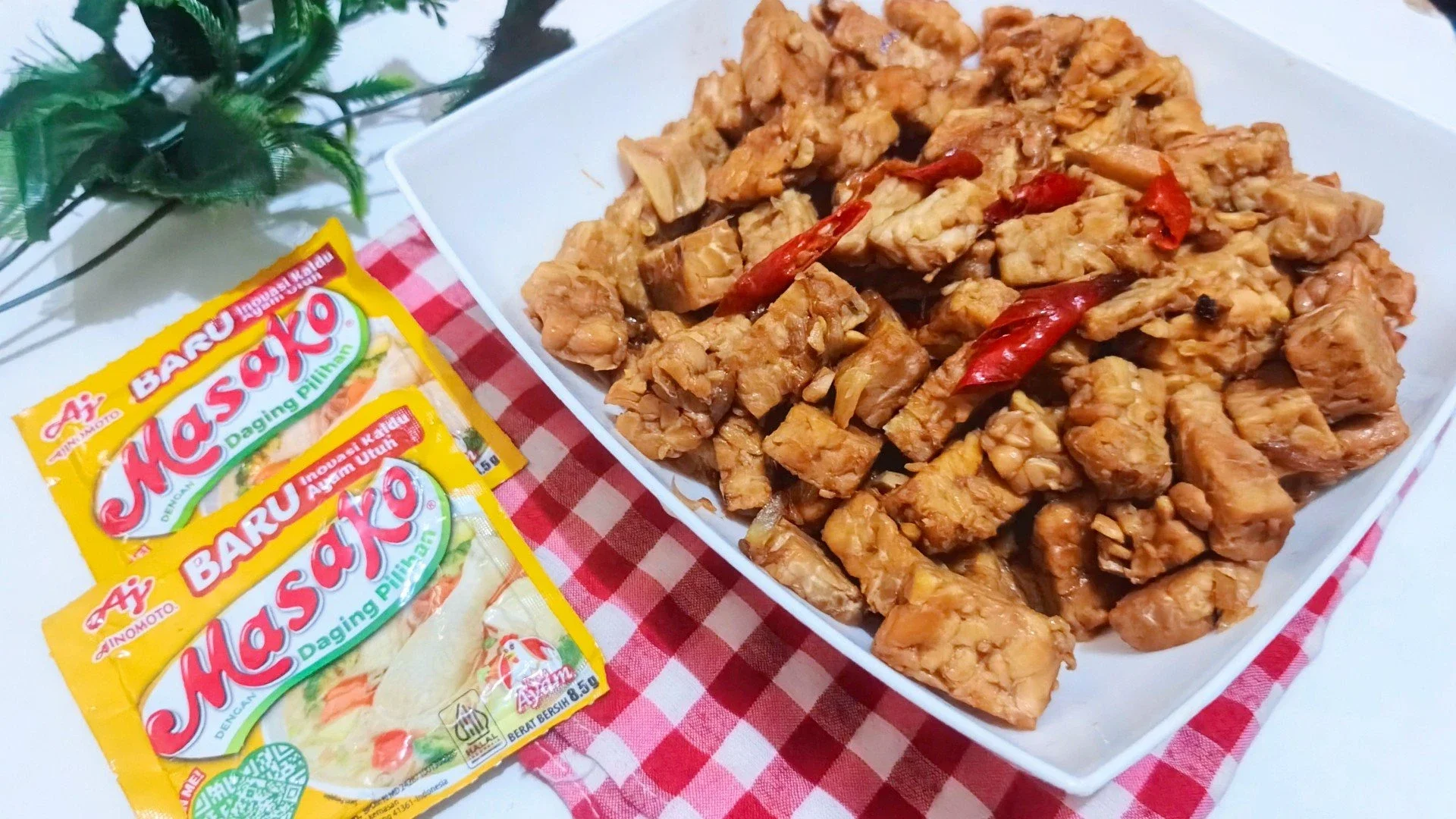 Orek tempe ala masako 
