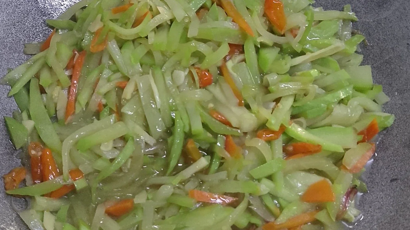 Oseng baby labu siam ajinomoto