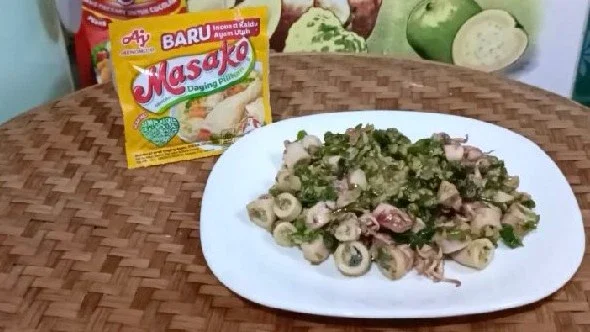 Oseng Cumi Asin Cabai Hijau
