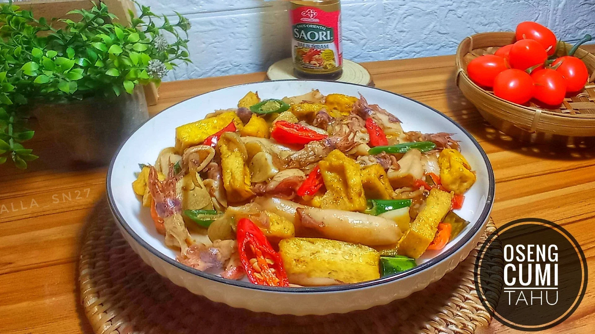 OSENG CUMI TAHU ® Alasaori
