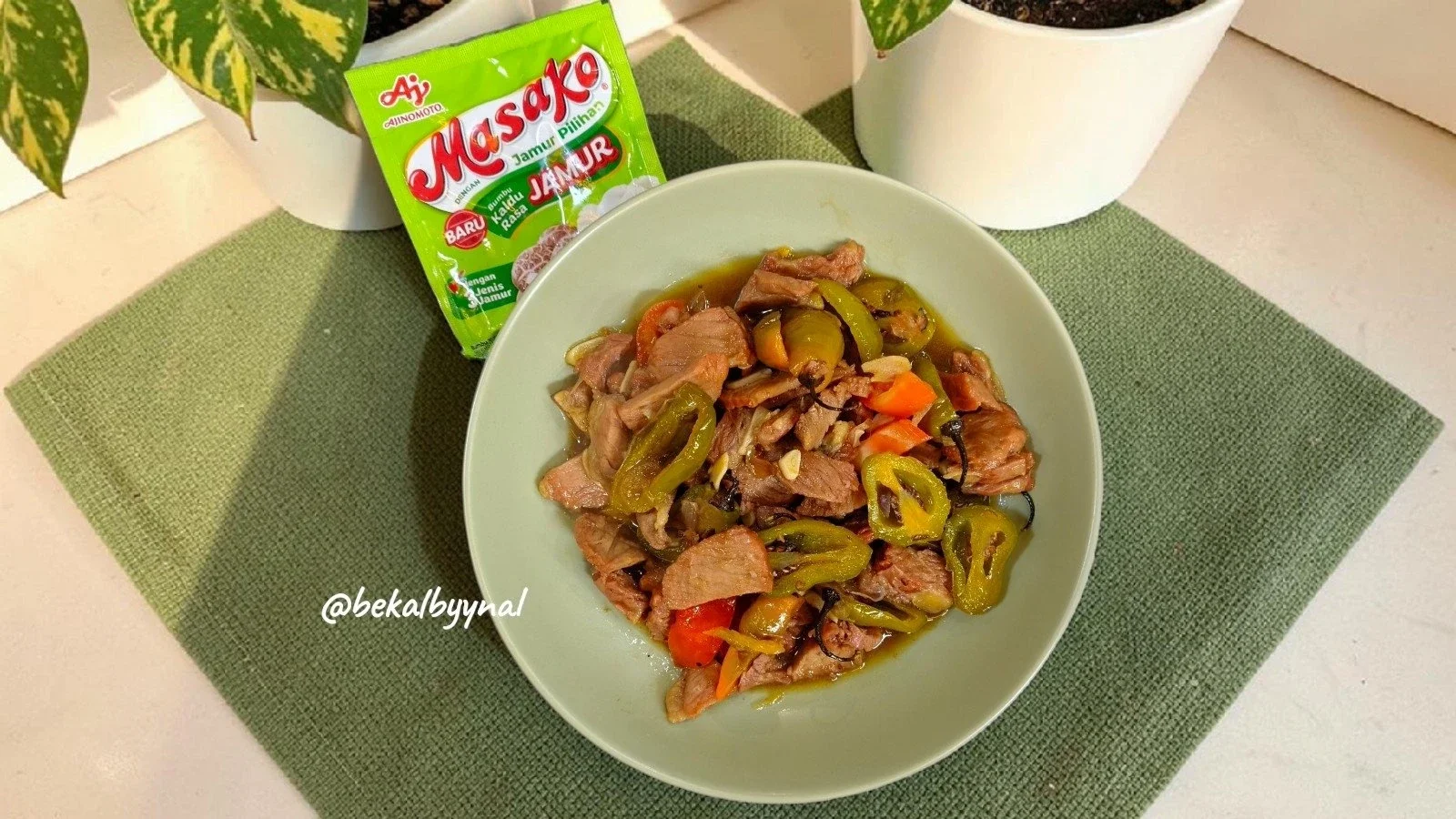 Oseng Daging Cabe Gendot