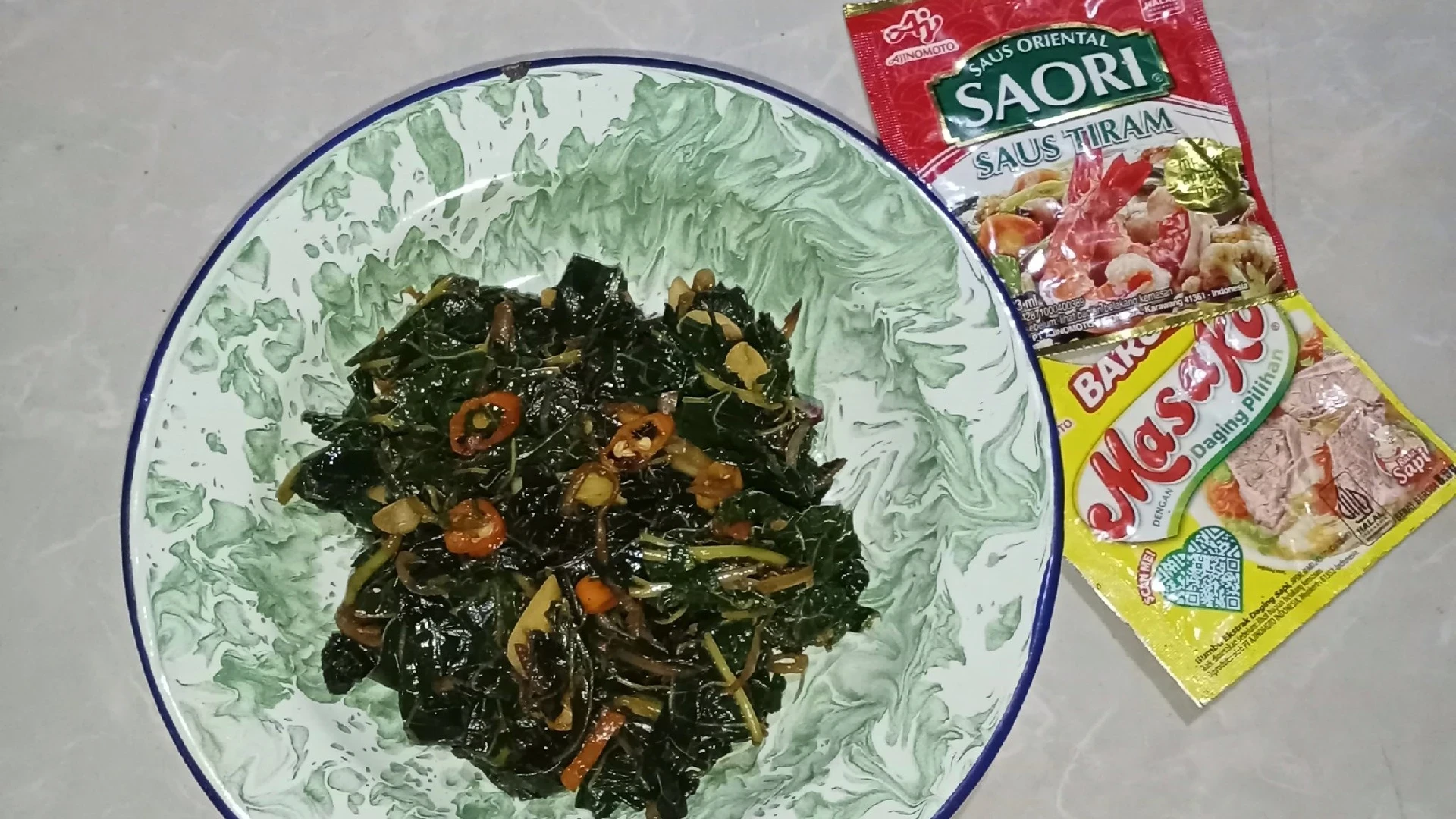 Oseng Daun Pepaya 