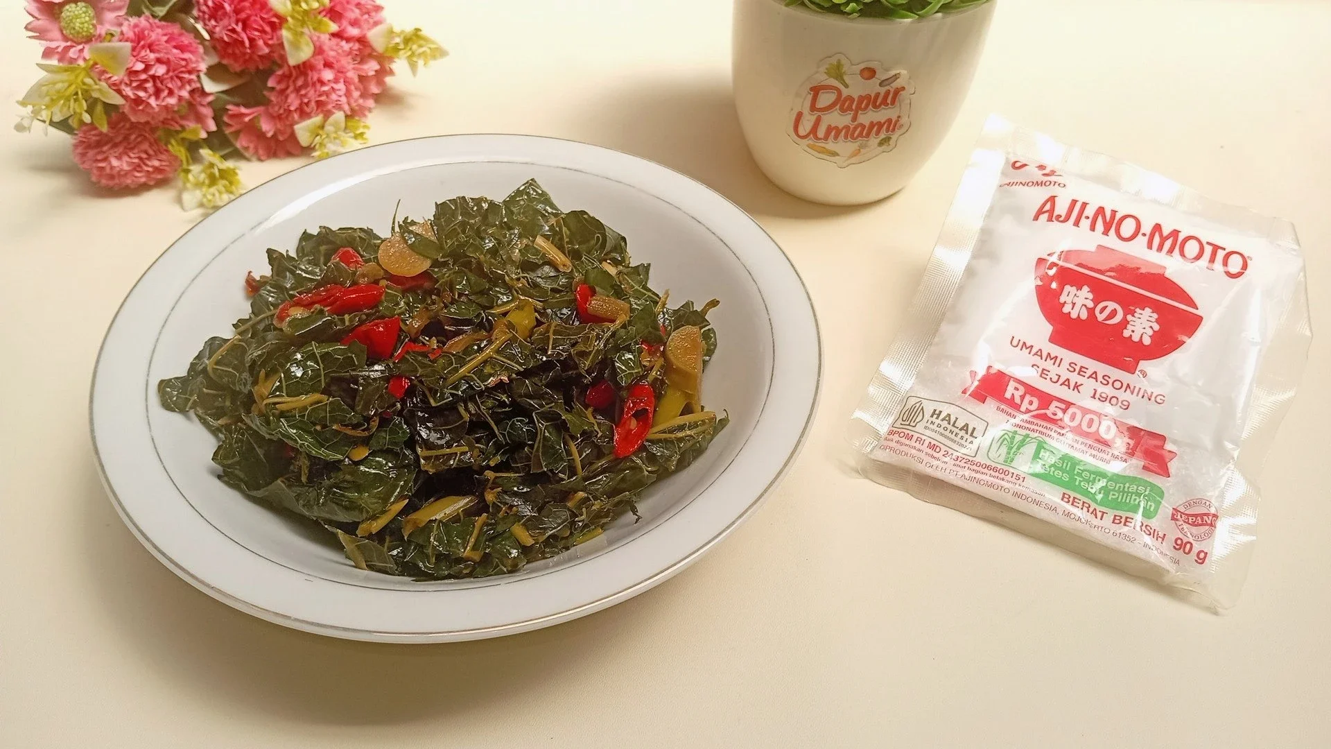 Oseng Daun Pepaya 