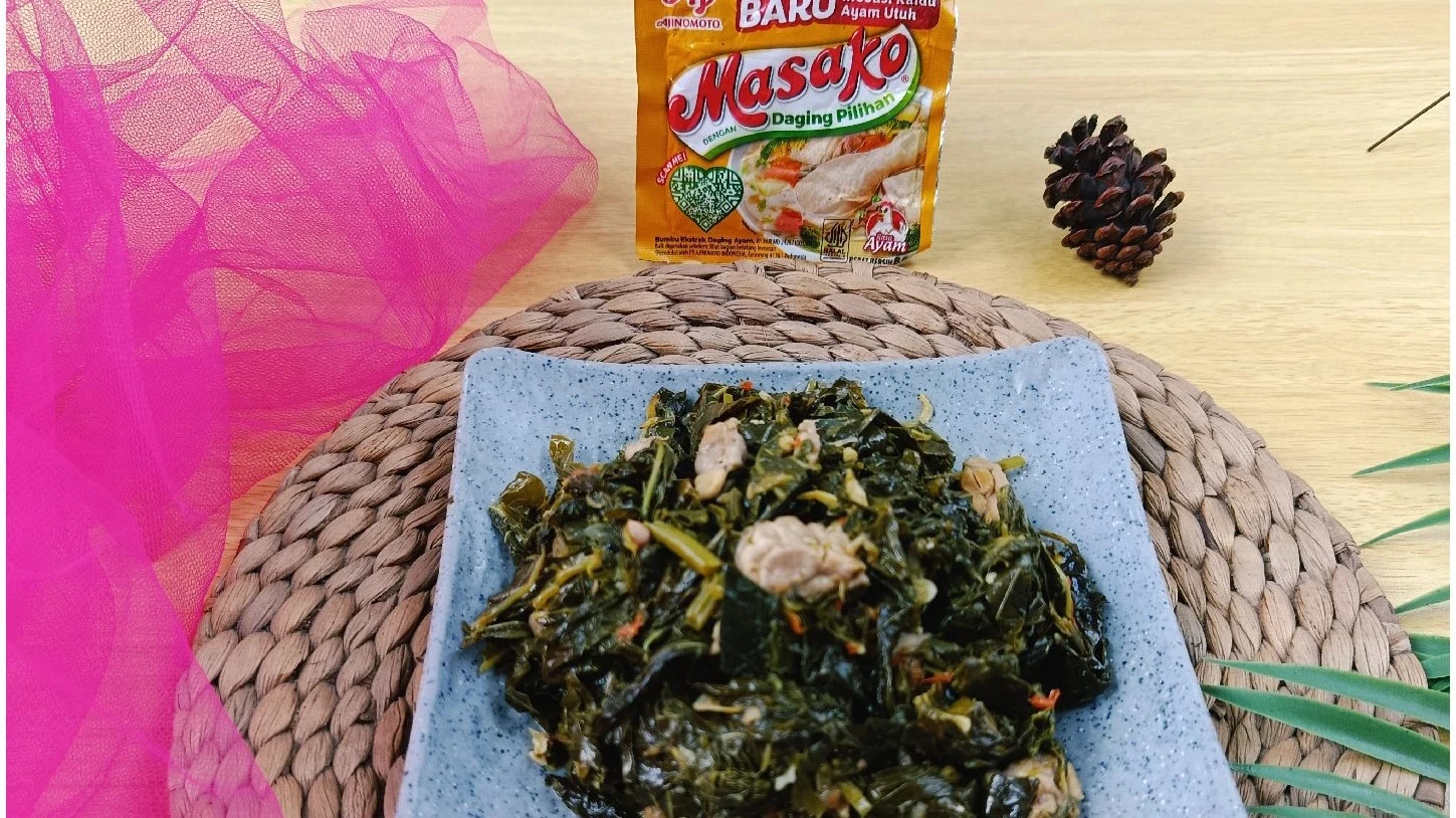 Oseng Daun Singkong Teri