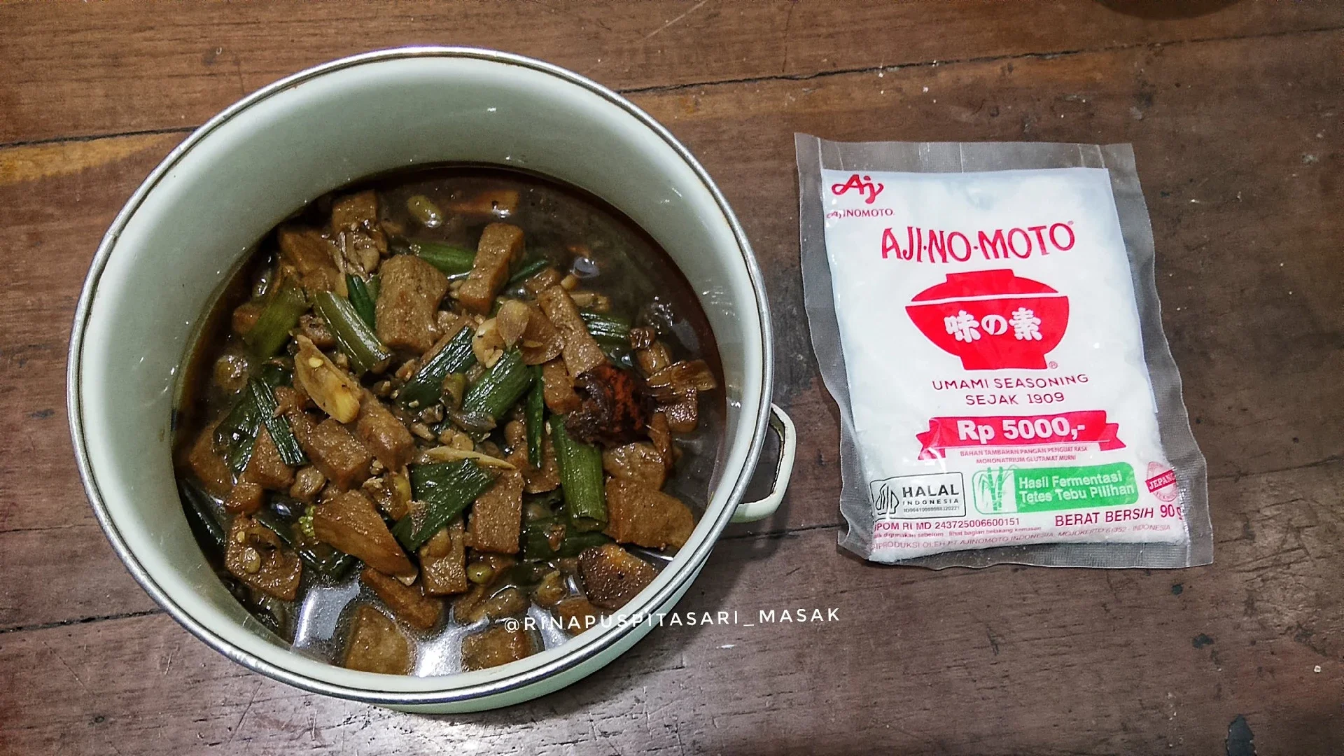 Oseng Gembus Bunga Bawang Kecap ala AJI-NO-MOTO®