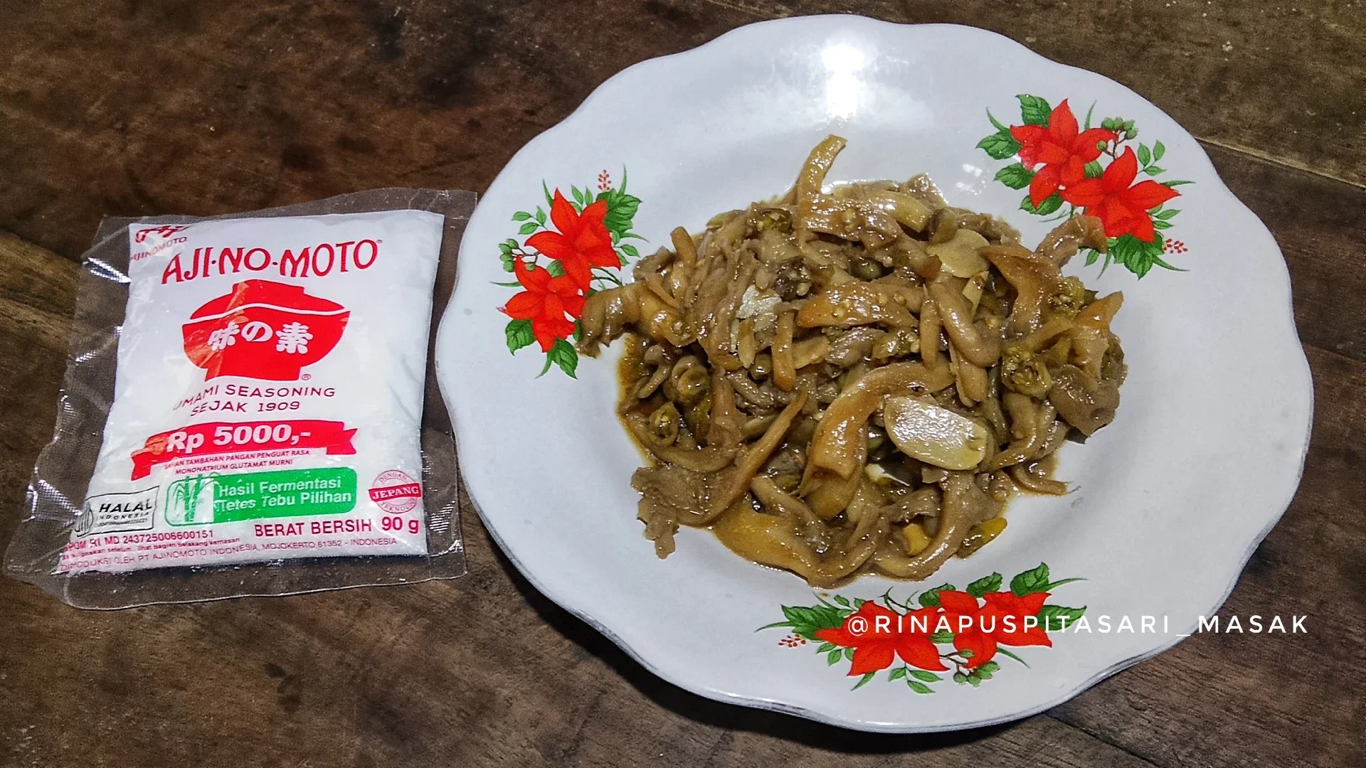 Oseng Jamur Tiram Kecap ala AJI-NO-MOTO®