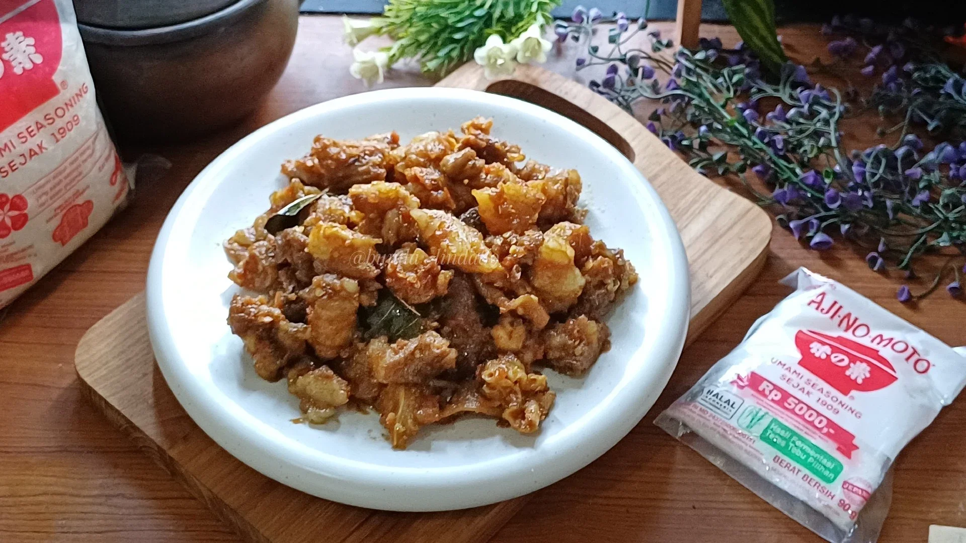 Oseng Jando ala Ajinomoto