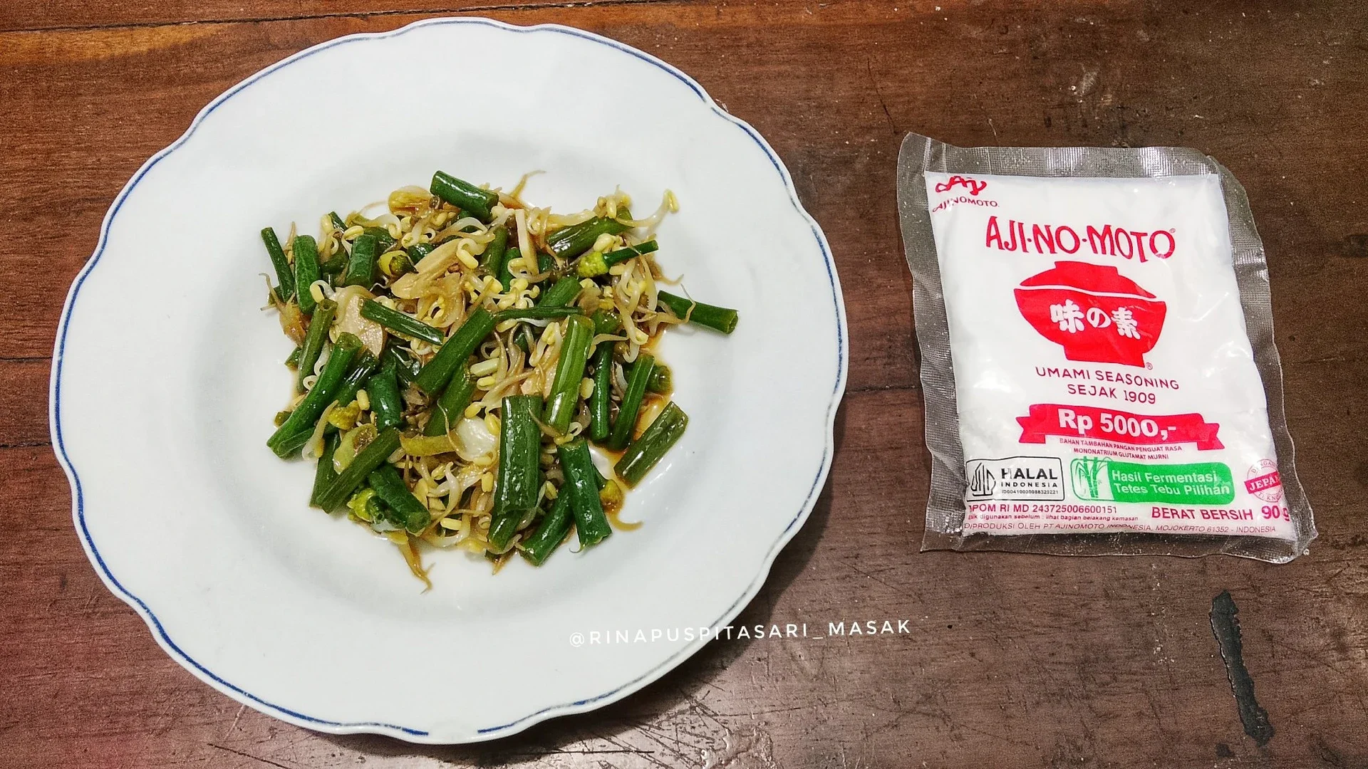 Oseng Kacang Panjang Tauge ala AJI-NO-MOTO®