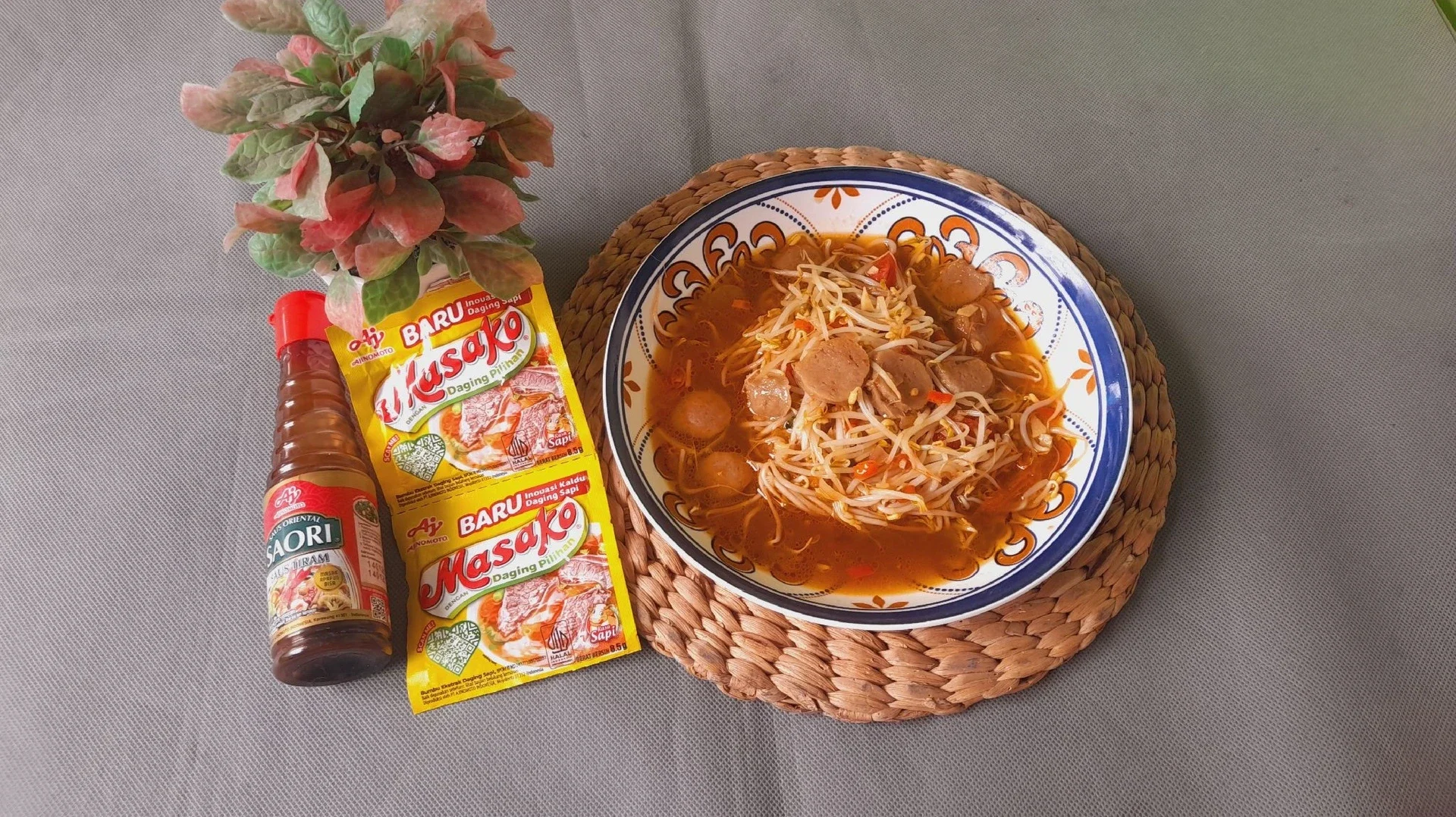 Oseng kecambah ala masako