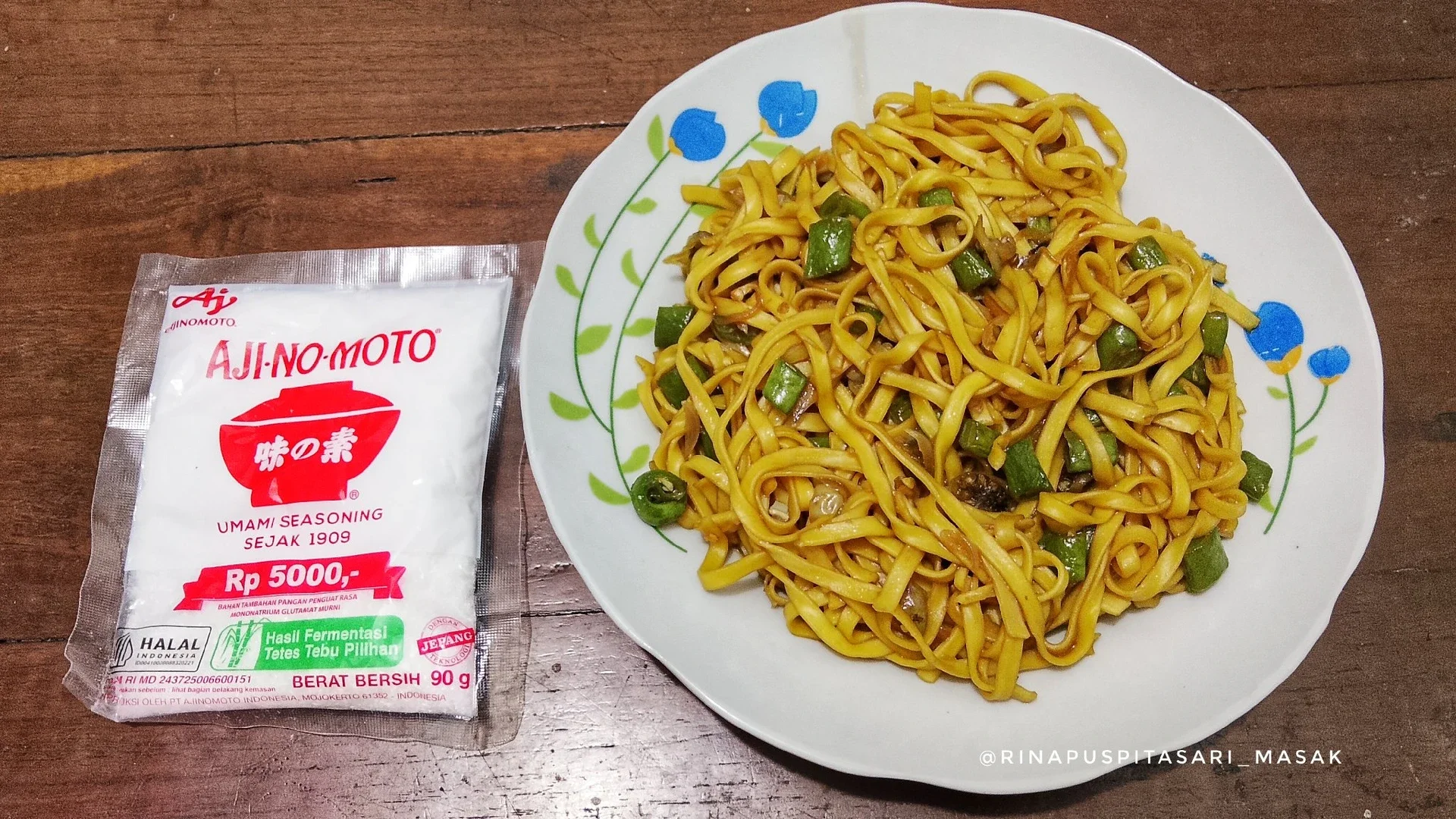 Oseng Mie Buncis ala AJI-NO-MOTO®