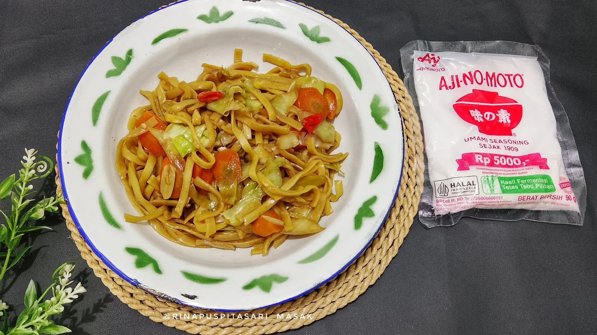 Oseng Mie Sayur ala AJI-NO-MOTO® #MasakanPenuhCinta