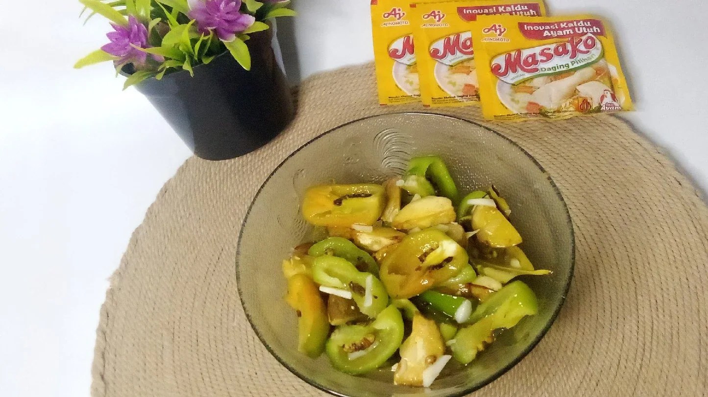 Oseng-Oseng Cabe Gendot plus Jengkol