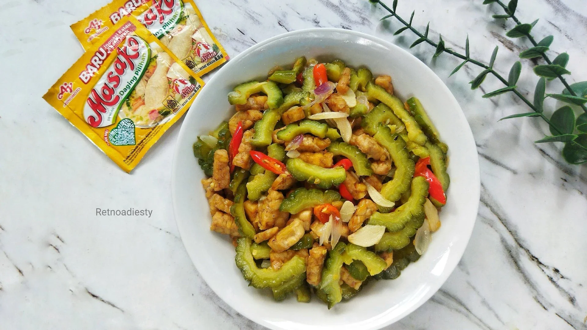 Oseng Pare Tempe 
