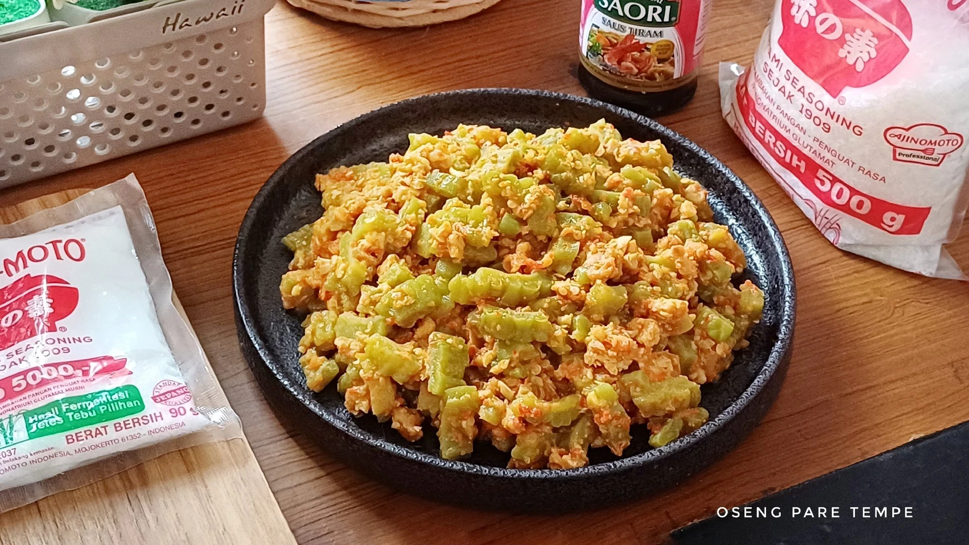 Oseng Pare Tempe