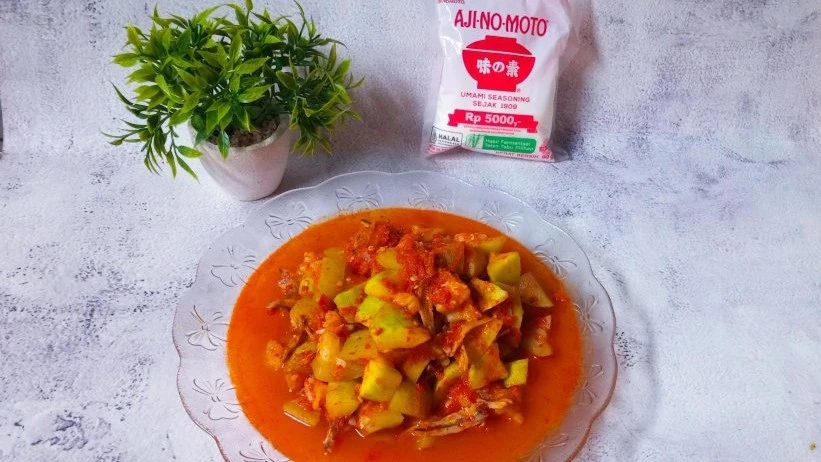 Oseng Pedas Labu Air ala Ajinomoto 