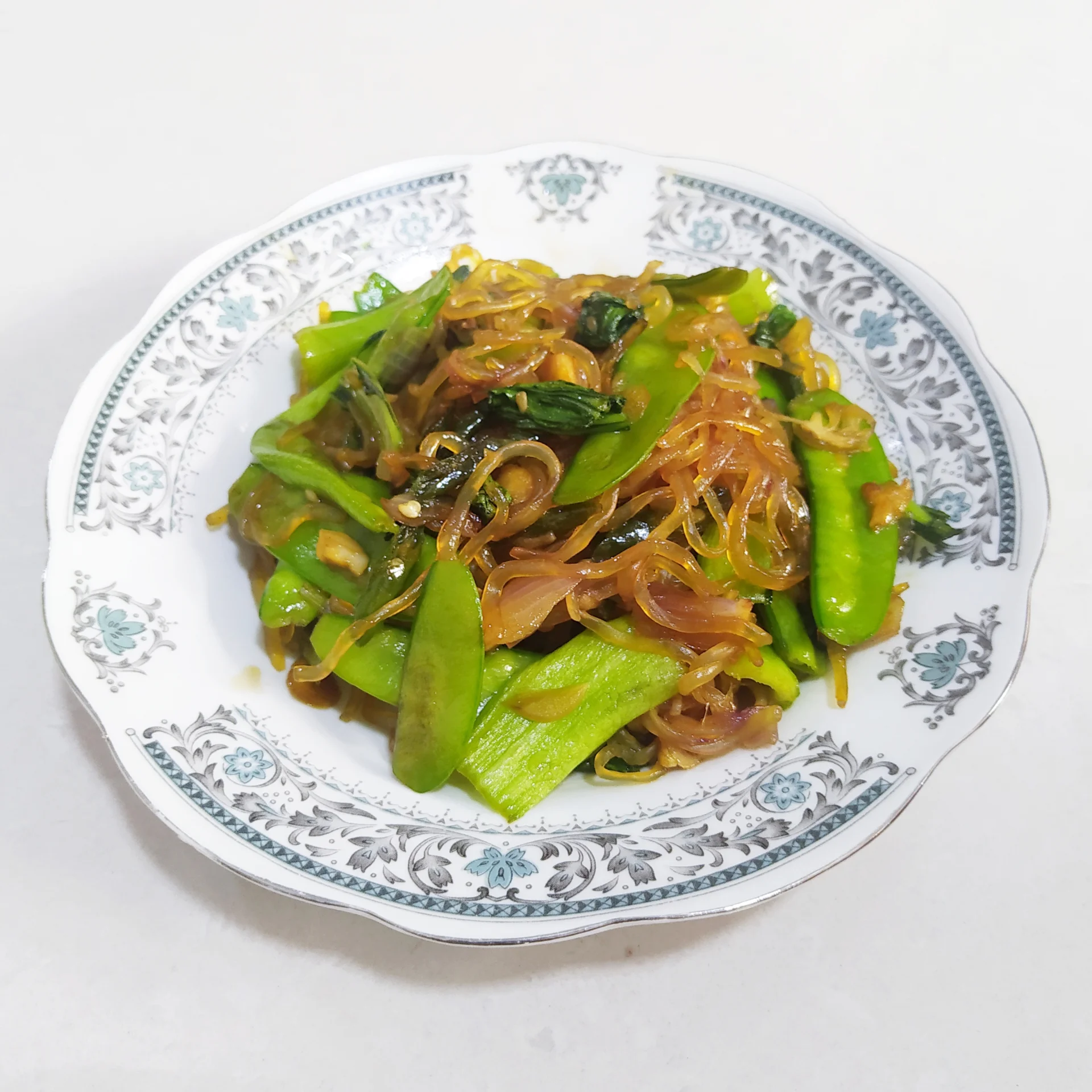 Oseng Shirataki Cabai Hijau