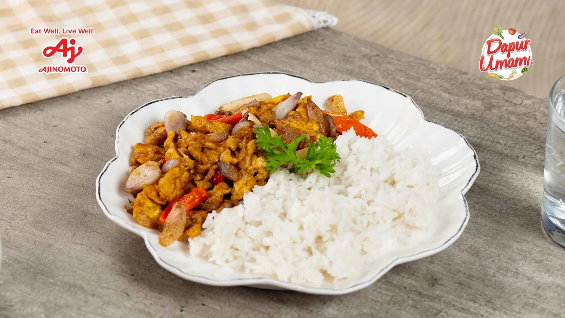 Oseng Telur Bawang Terasi ala AJINOMOTO® Terasi Udang