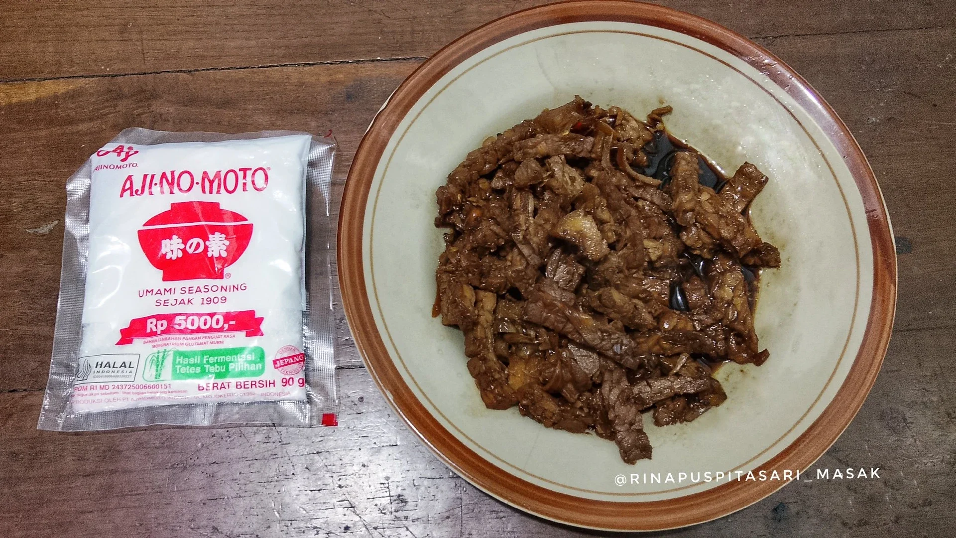 Oseng Tempe Ayam Kecap ala AJI-NO-MOTO®