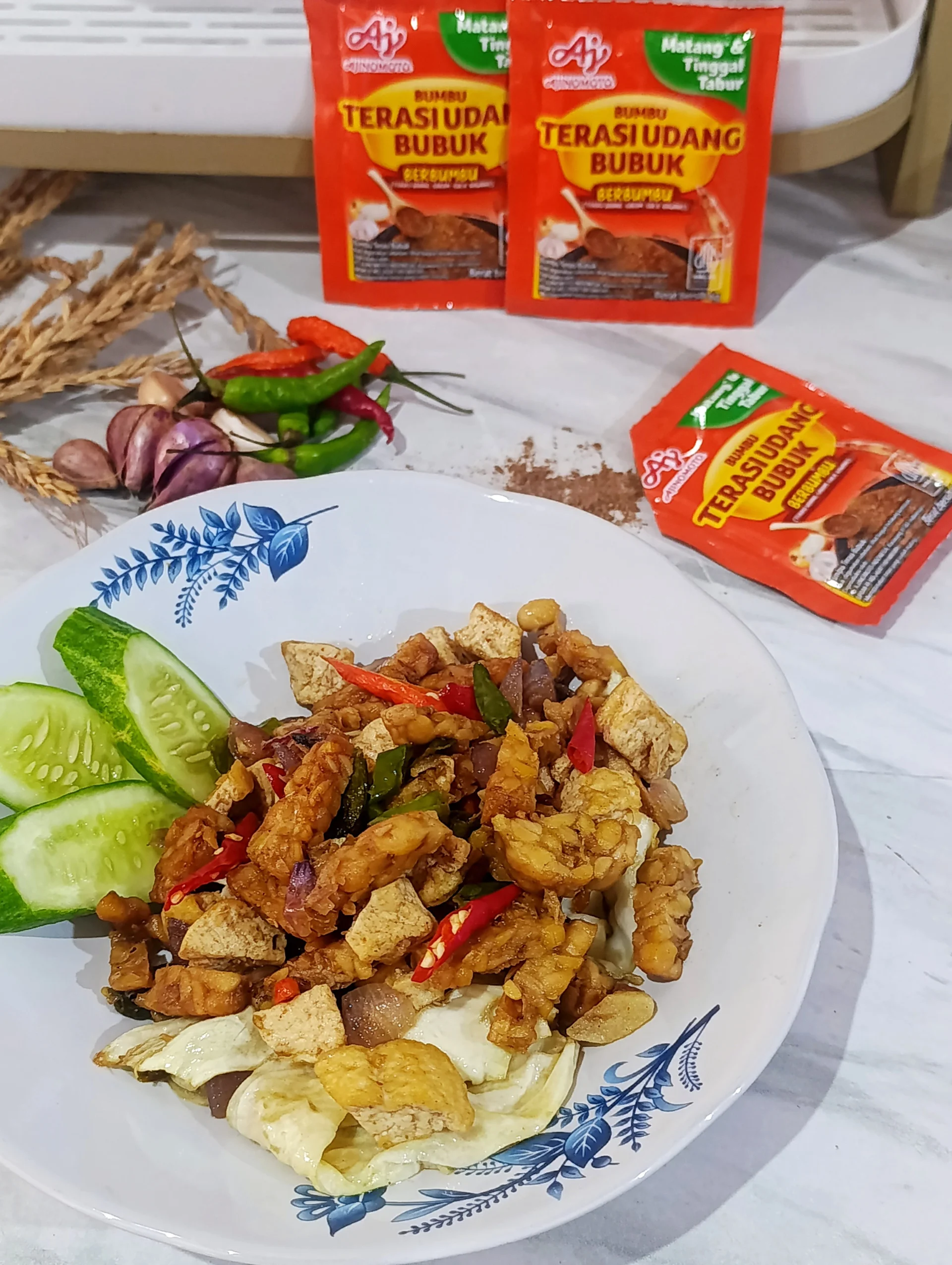 OSENG TEMPE BAWANG TERASI