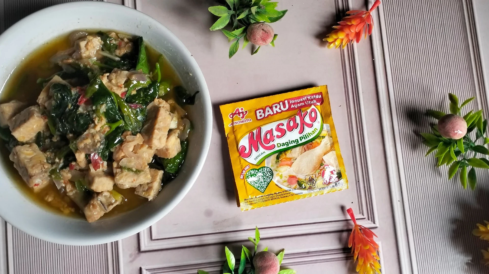 Oseng Tempe Daun Melinjo ala Masako ®