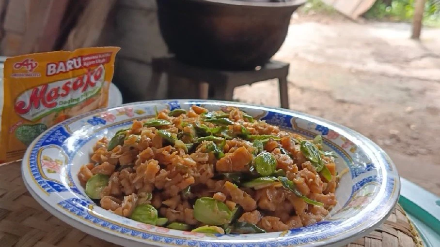 Oseng Tempe Pete Cabai Hijau