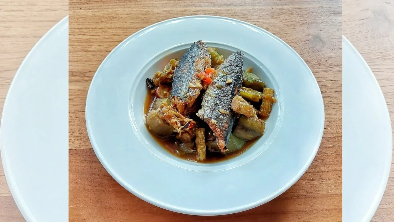 Oseng Tempe Terong Pindang ala Ajinomoto
