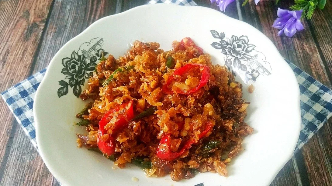 Oseng Udang Rebon