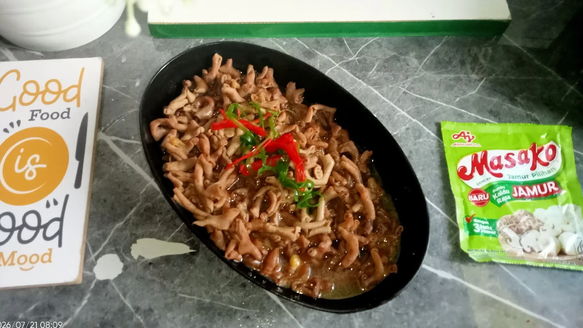 Oseng Usus Ayam 