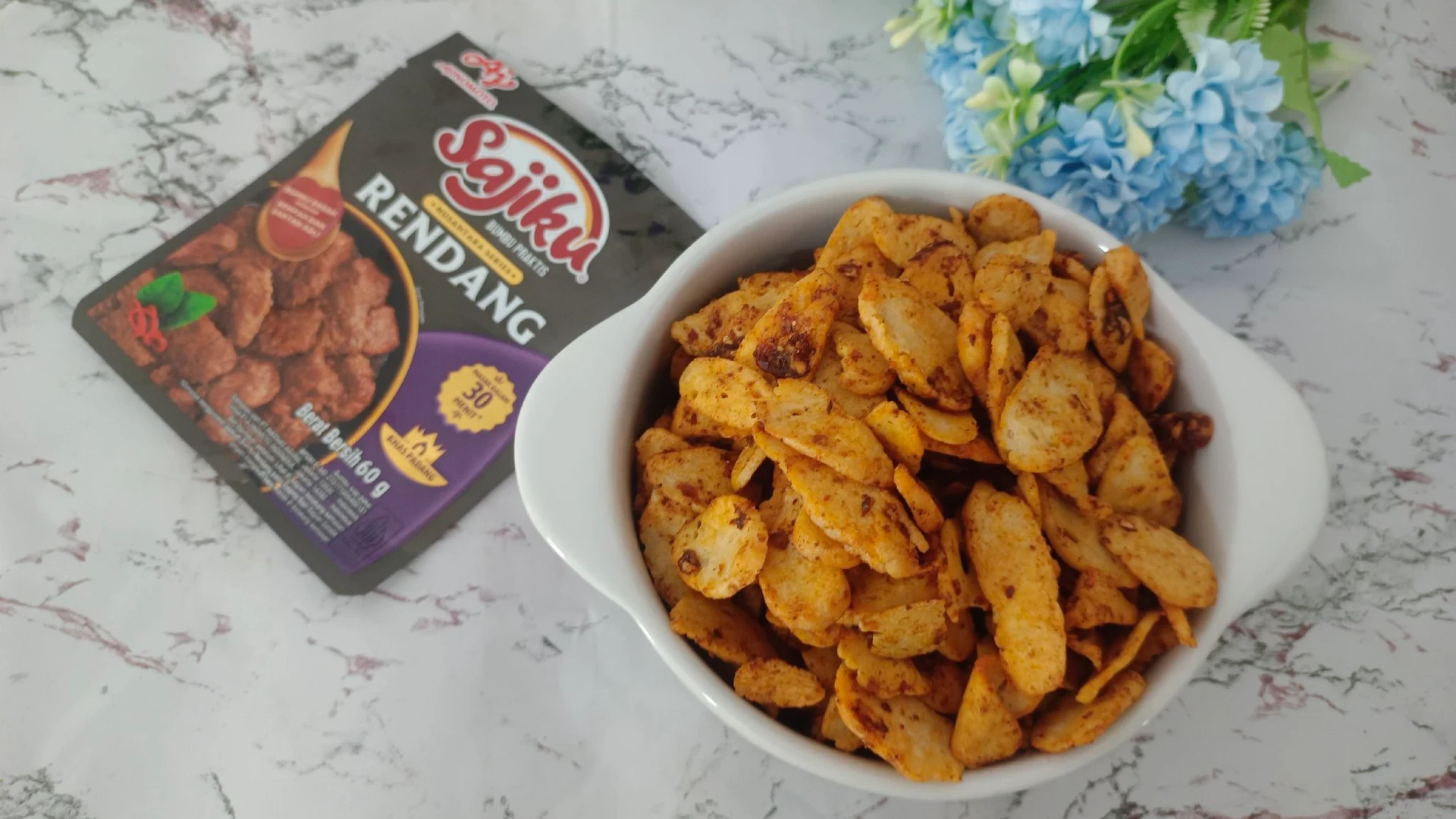 Otak-Otak Crispy Pedas Rendang