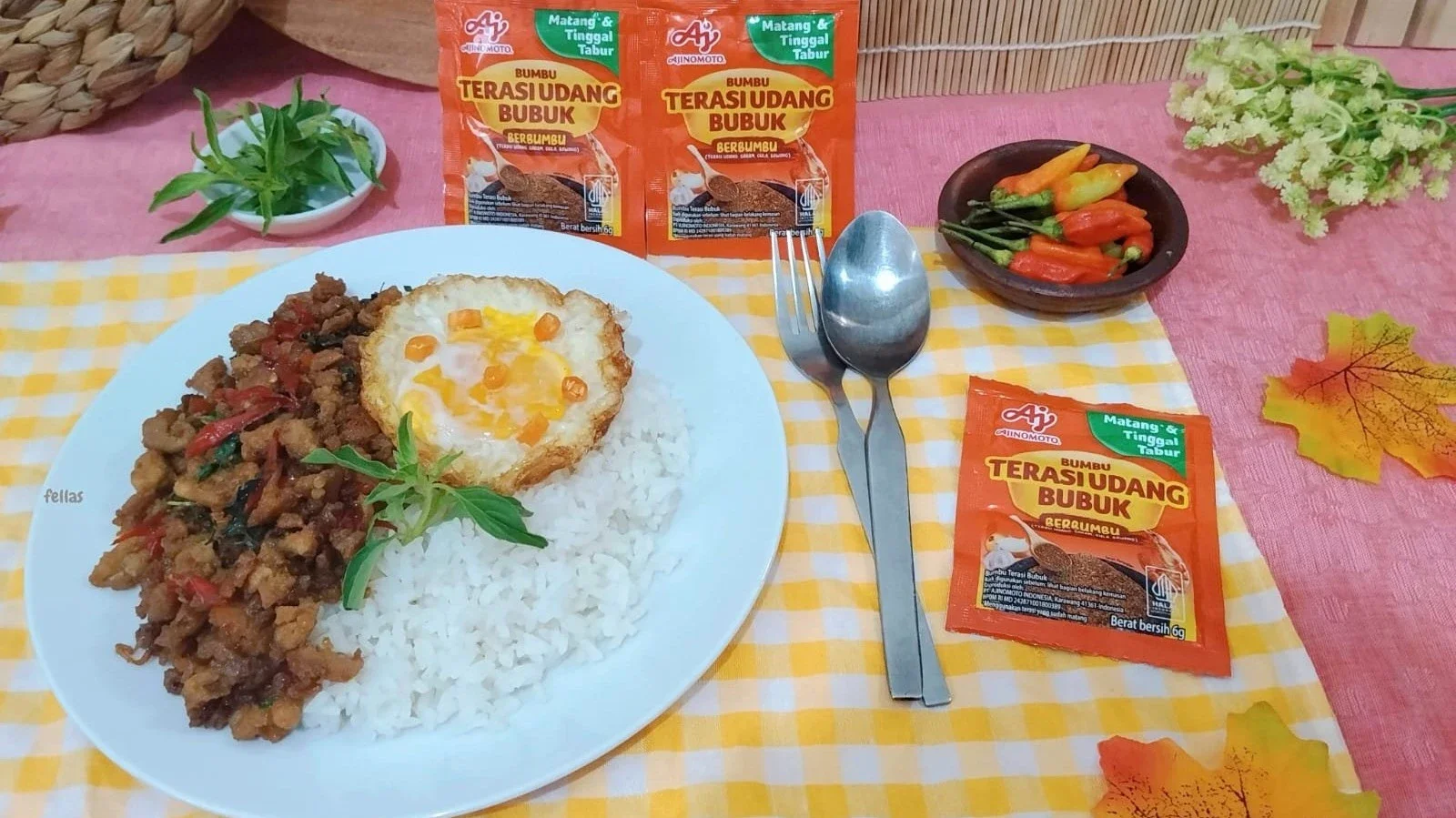 Pad Kra Pao (#NikmatTanpaDrama #AjinomotoTerasiUdang)