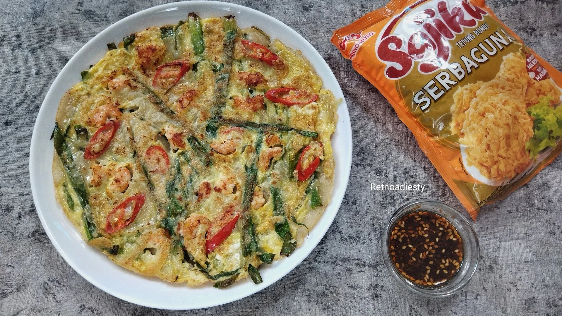 Pajeon Udang #SajikuLezatMeresapSampaiDalam