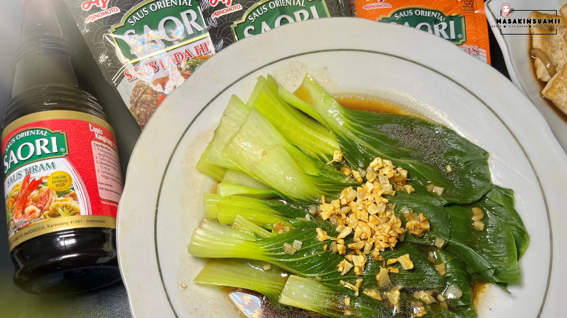 Pakcoy Saus Tiram Saori #SejutaRasaLezatSAORI