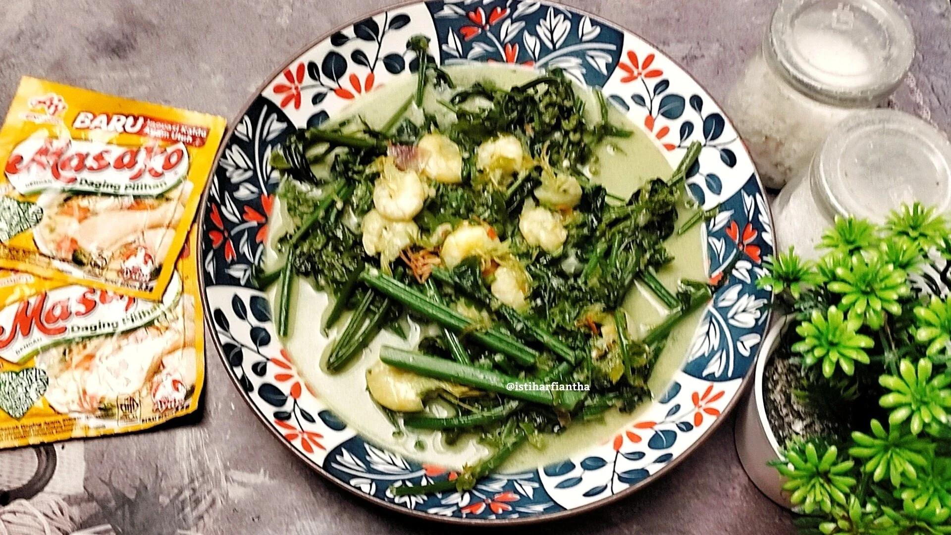 Pakis Udang Santan Gurih ala MASAKO®