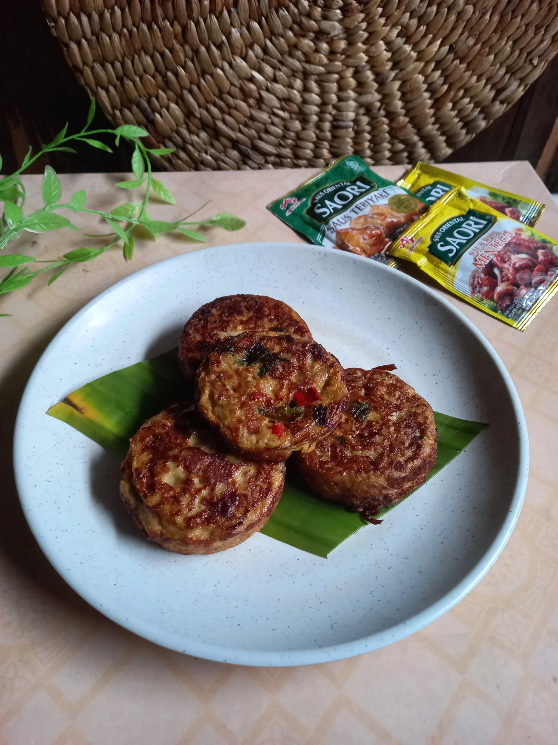 Pancake Ayam Jamur