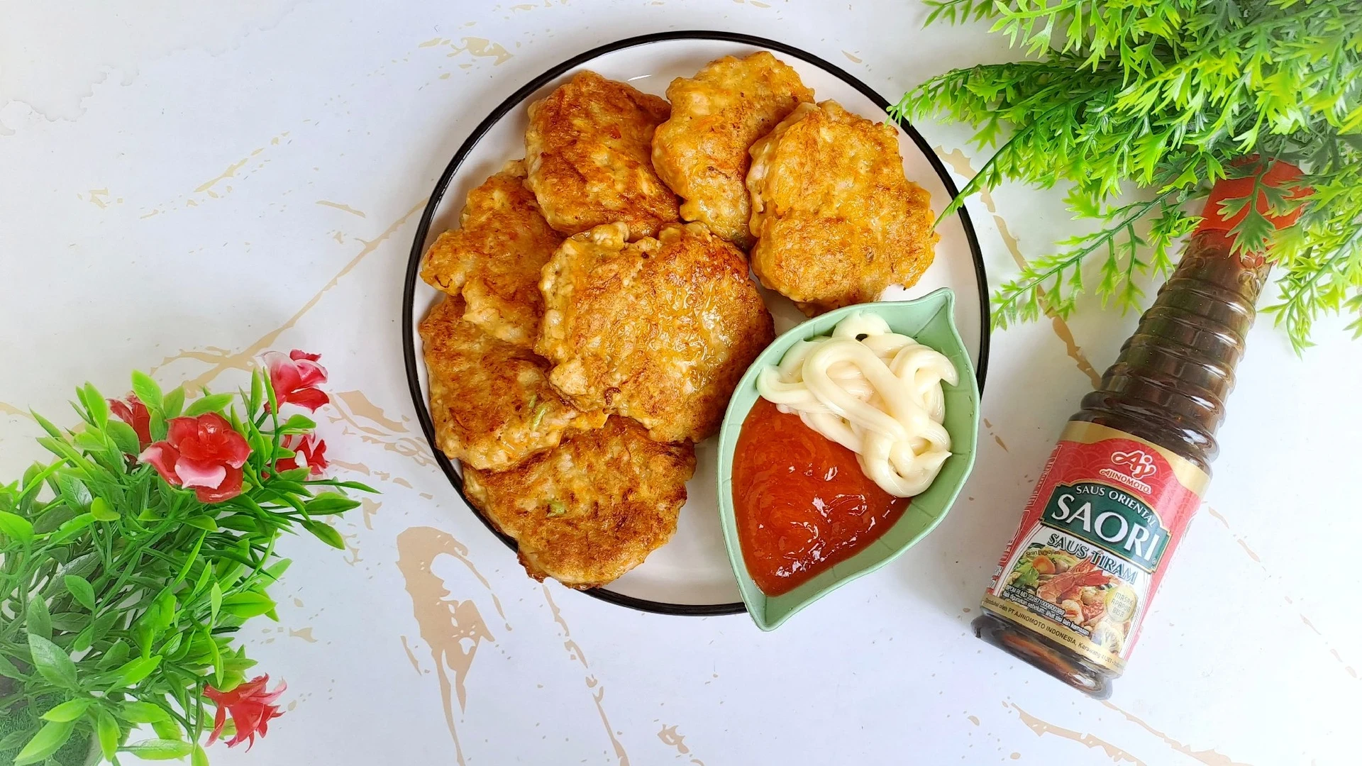 Pancake Udang Tahu ala Saori #UdangPenuhRasa