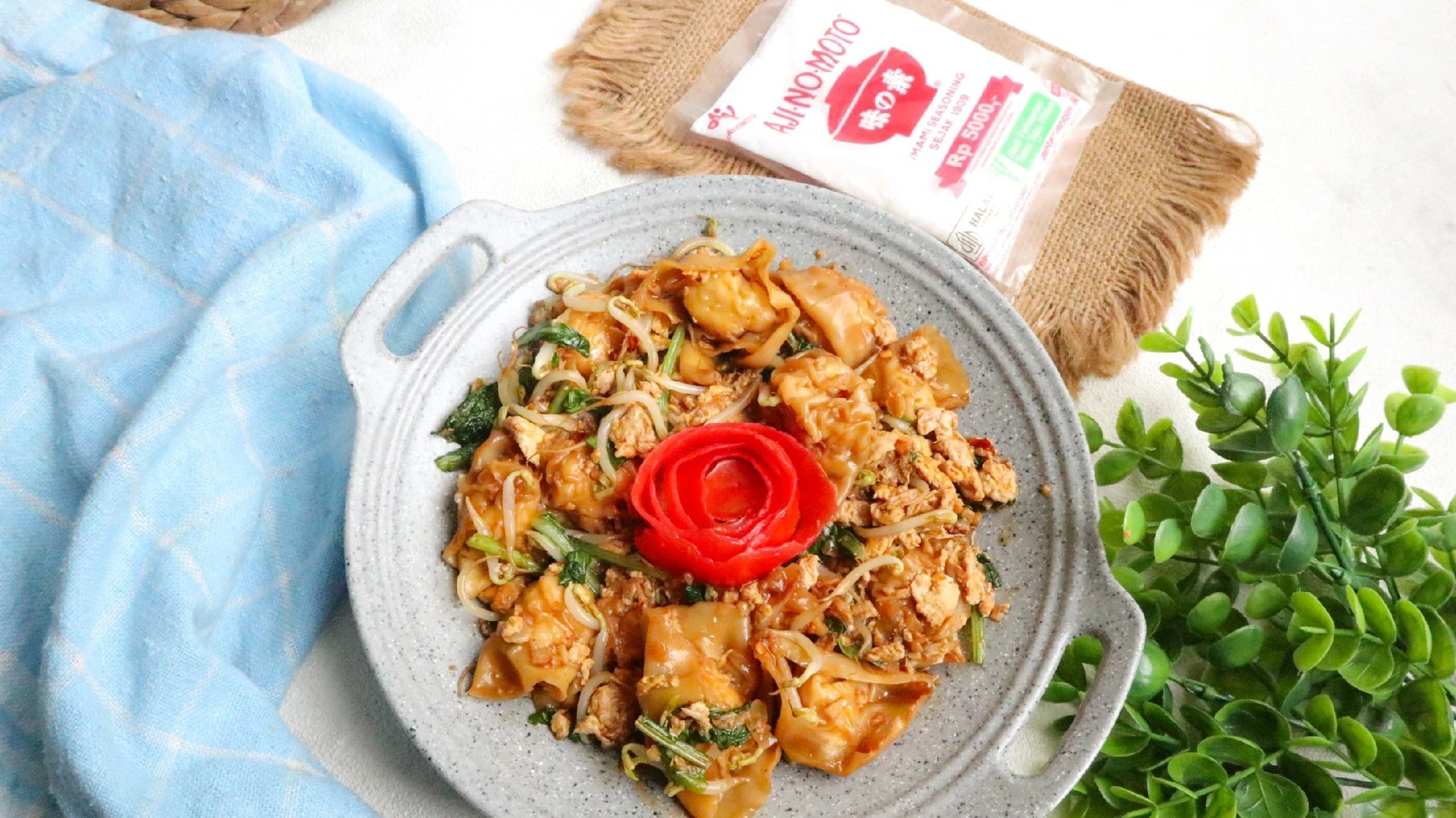 Pangsit Tumis Keju Spesial AJI-NO-MOTO #TakjilBerbuka