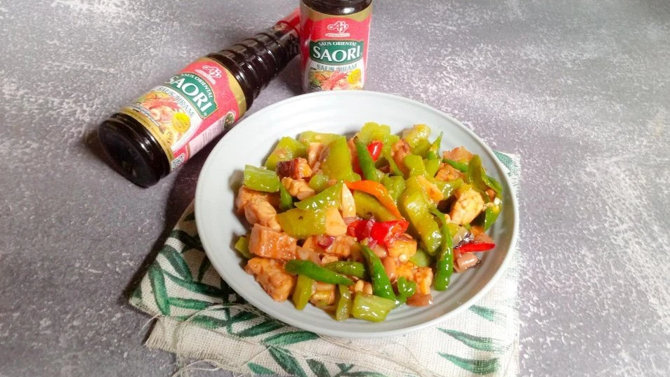 Pare Tempe Tumis Tauco