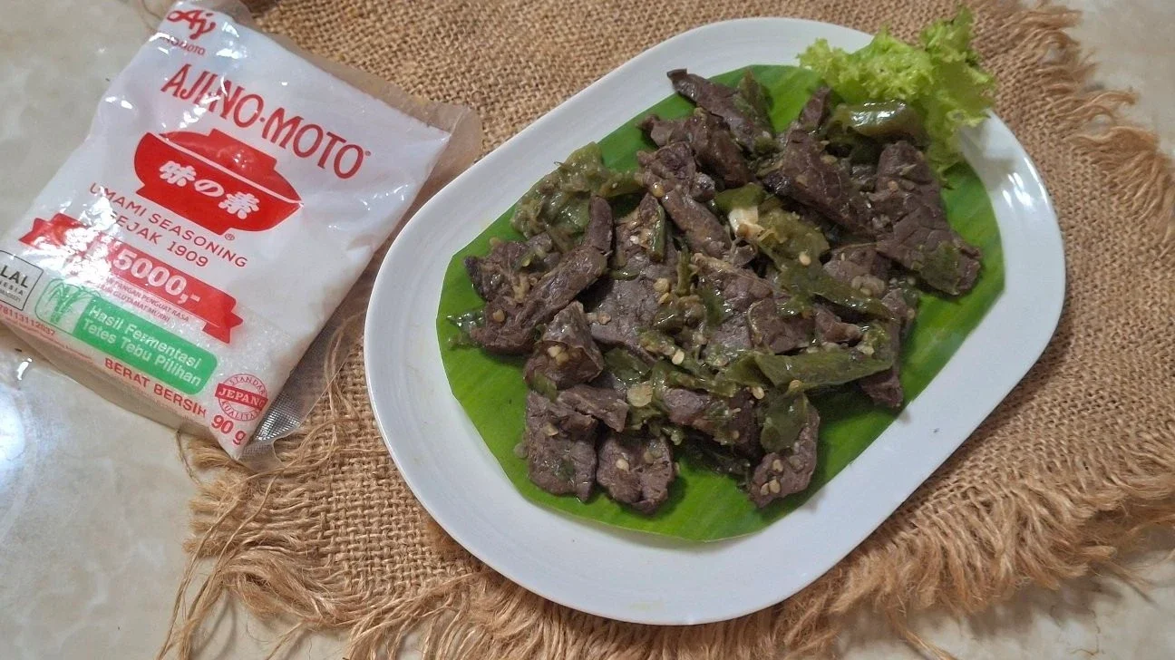 Paru Cabe Ijo ala Ajinomoto #SpesialIdulAdha