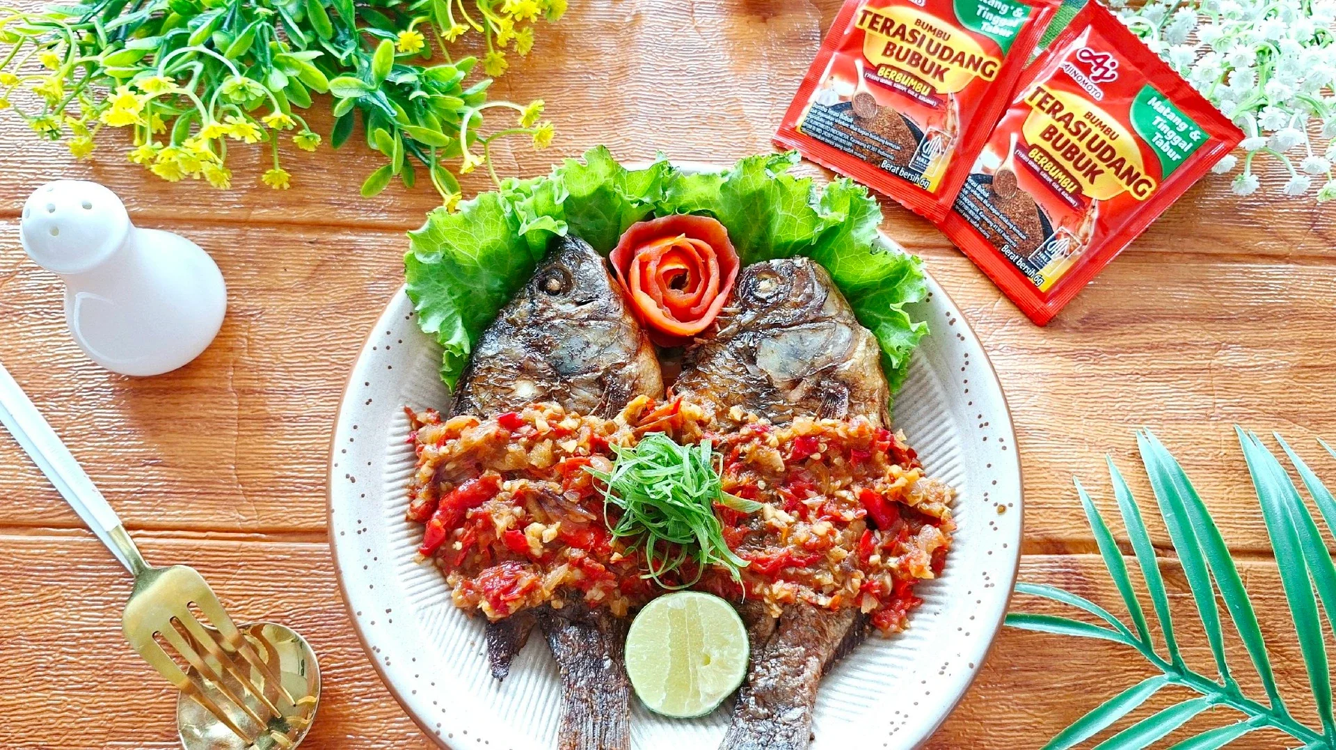 Pecak Ikan Nila Ala Ajinomoto 