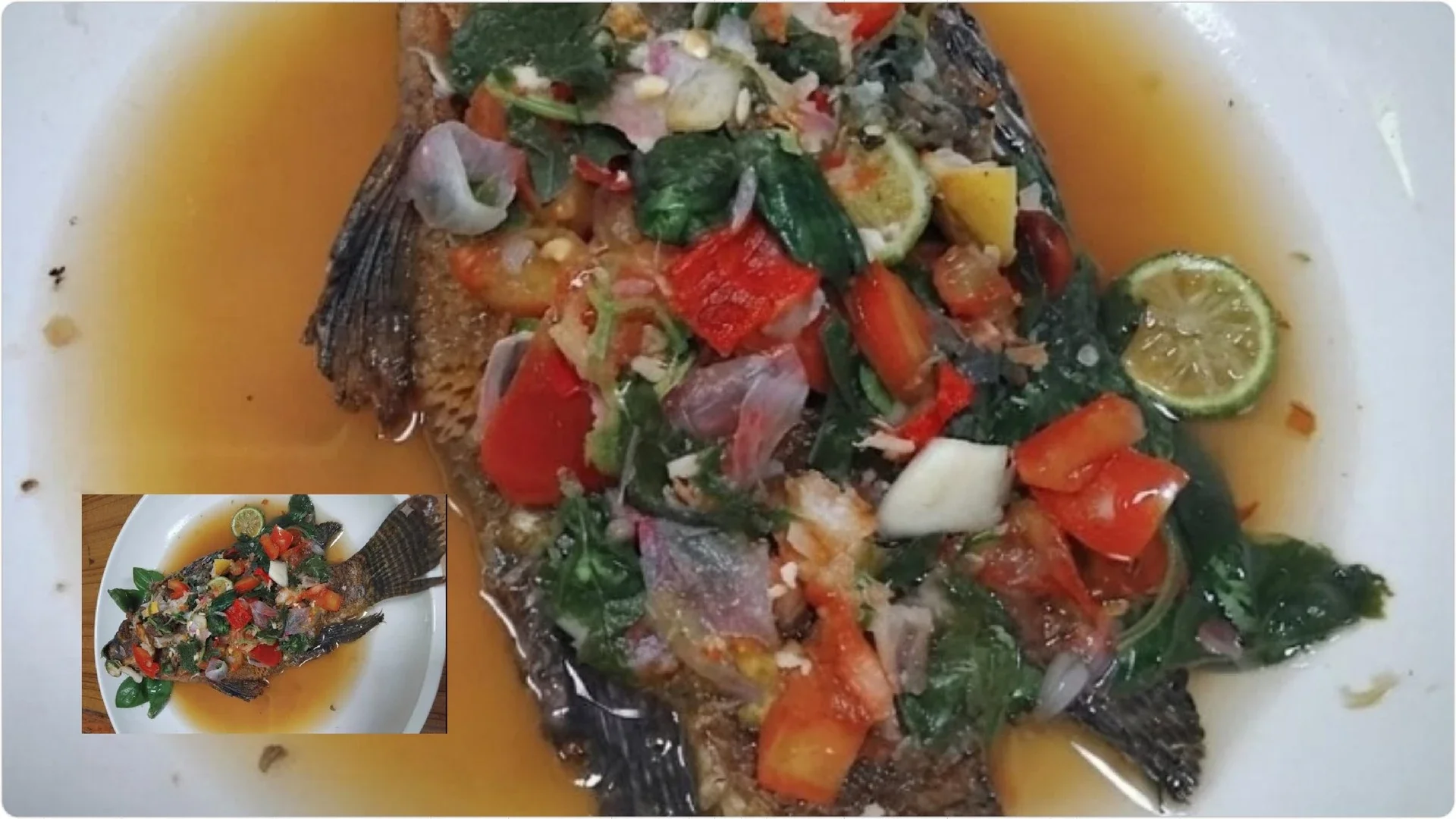 PECAK IKAN NILA GORENG ala AJINOMOTO®